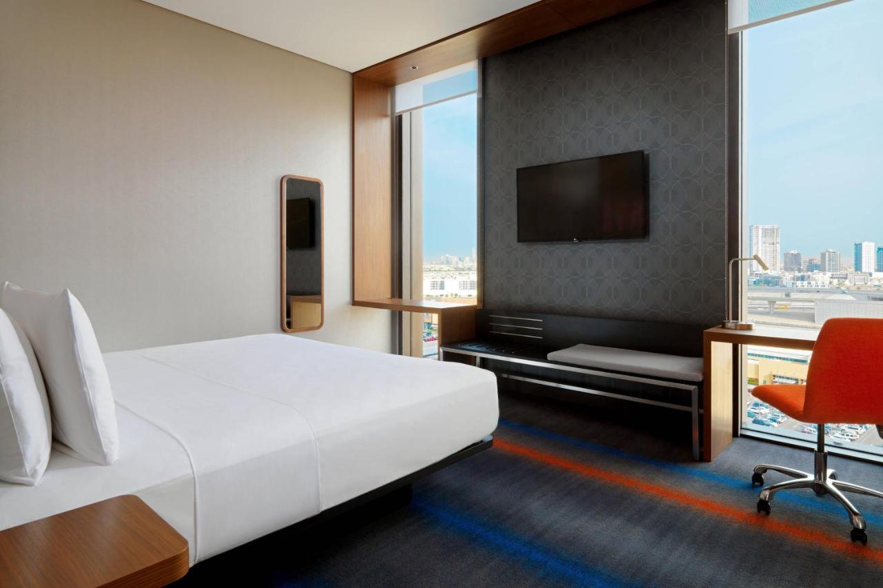 Aloft Me'Aisam, Dubai Hotel Eksteriør billede