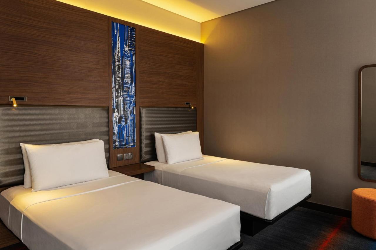 Aloft Me'Aisam, Dubai Hotel Eksteriør billede