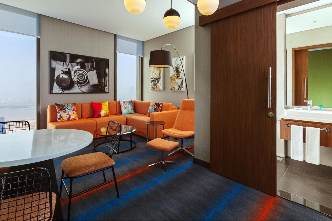 Aloft Me'Aisam, Dubai Hotel Eksteriør billede