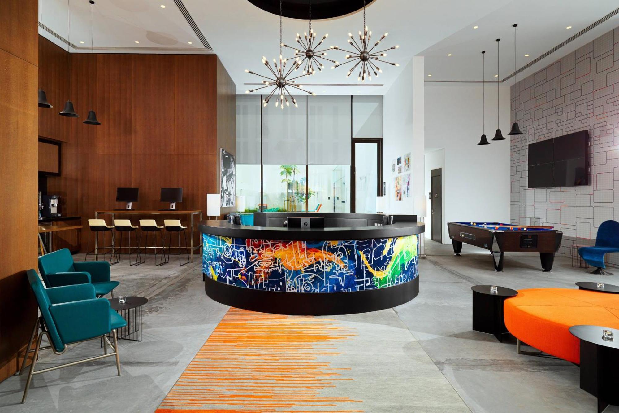 Aloft Me'Aisam, Dubai Hotel Eksteriør billede