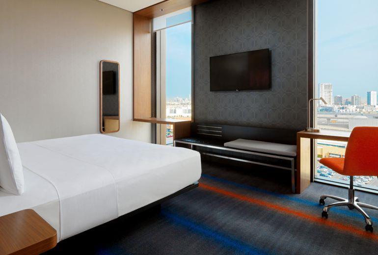 Aloft Me'Aisam, Dubai Hotel Eksteriør billede